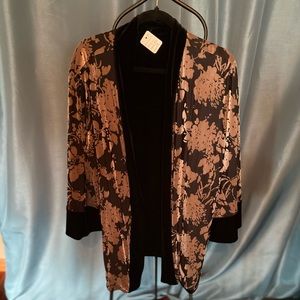 Beautiful velvet cardigan